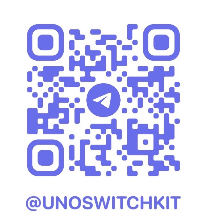 SwitchKit Telegram 群组二维码（@UNOSWITCHKIT）